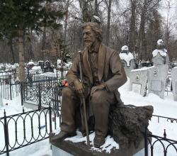 Памятник Михаилу Знаменскому, г. Тобольск, Завальное кладбище